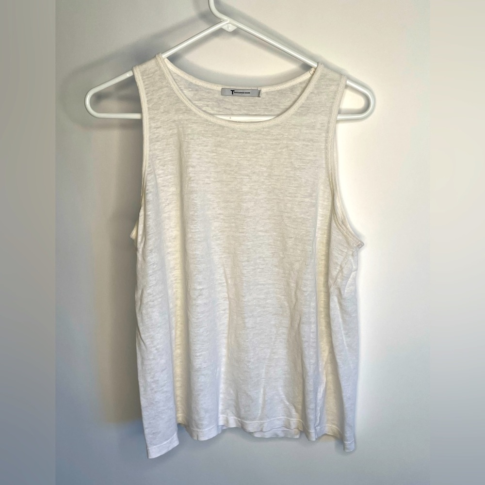 Alexander Wang tank silk linen